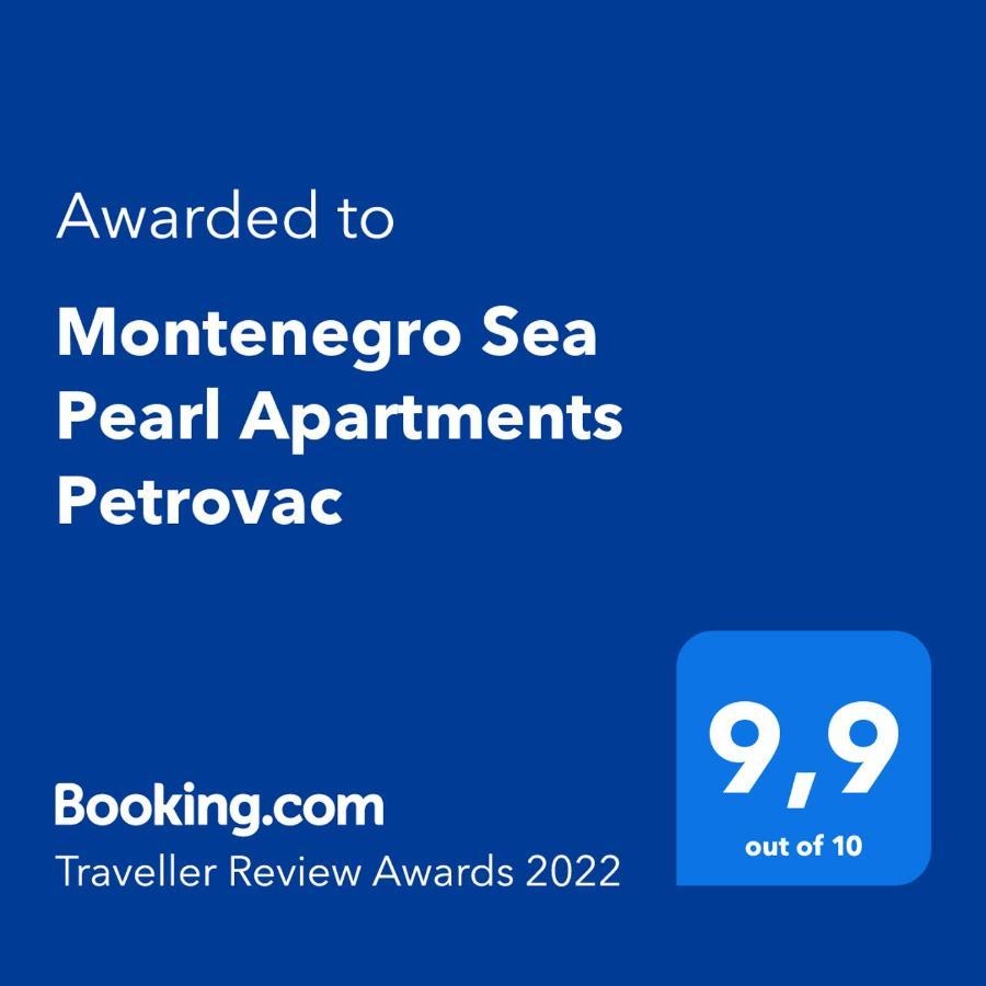 Montenegro Sea Pearl Apartments Petrovac Eksteriør bilde